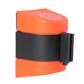 Queue Solutions WallPro 400, Orange, 15' Orange/Black Diagonal Stripe Belt WP400O-OB150